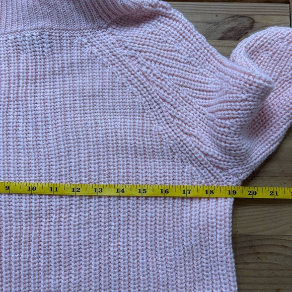 A New Day Pink Cowl Neck Sweater - Picture 9 of 10